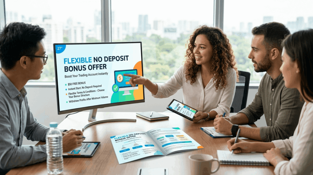 lexible no deposit bonus with attractive promotional offer.