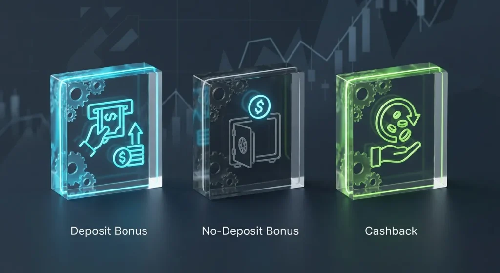 understanding forex bonus types — Understanding Forex Bonus Types: Deposit, No-Deposit, and Cashback Explained